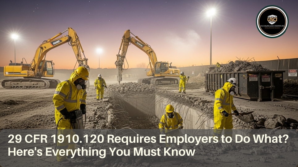 29 CFR 1910.120 Requires Employers to Do What? Here's Everything You Must Know