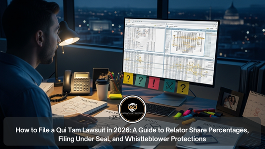 How to File a Qui Tam Lawsuit in 2026: A Guide to Relator Share Percentages, Filing Under Seal, and Whistleblower Protections