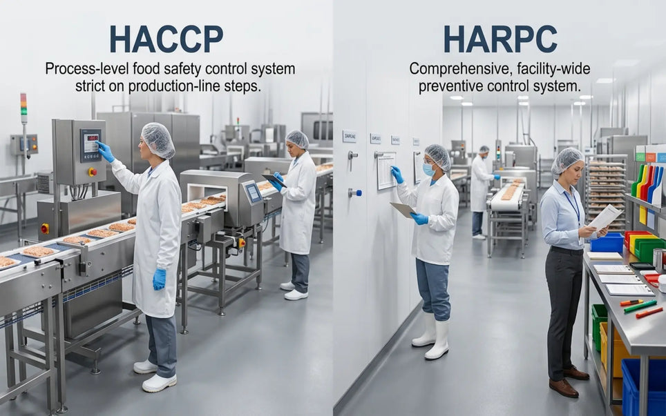 9 Key Differences Between HARPC and HACCP Explained