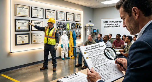 Who Can Teach HAZWOPER? OSHA Trainer Requirements