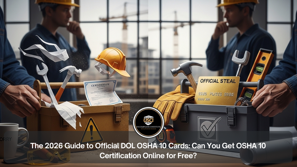 The 2026 Guide to Official DOL OSHA 10 Cards: Can You Get OSHA 10 Certification Online for Free?