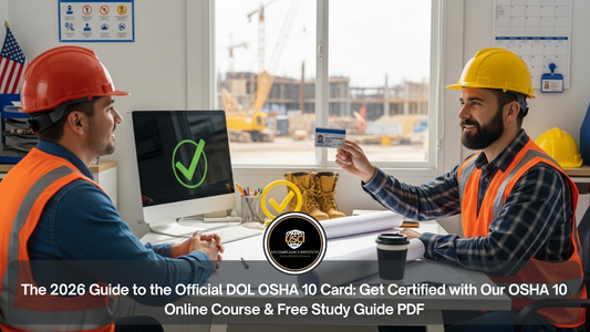 The 2026 Guide to the Official DOL OSHA 10 Card: Get Certified with Our OSHA 10 Online Course & Free Study Guide PDF