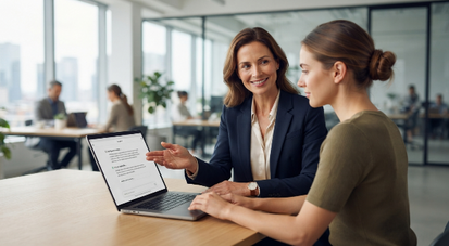 Professionals using ChatGPT to improve workplace productivity, communication, research, and task automation.