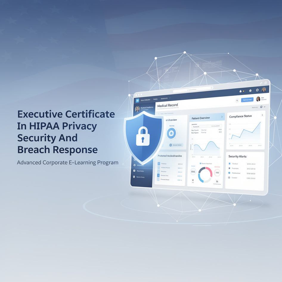 HIPAA Compliance Training - Executive Certification Program