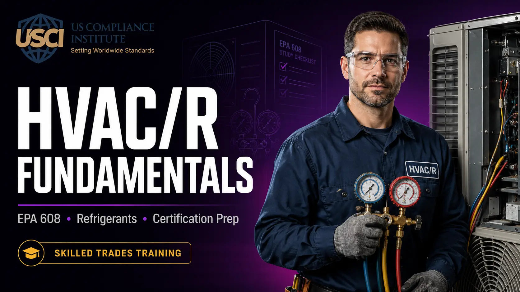 HVAC & Refrigerant Compliance (EPA 608 Prep)