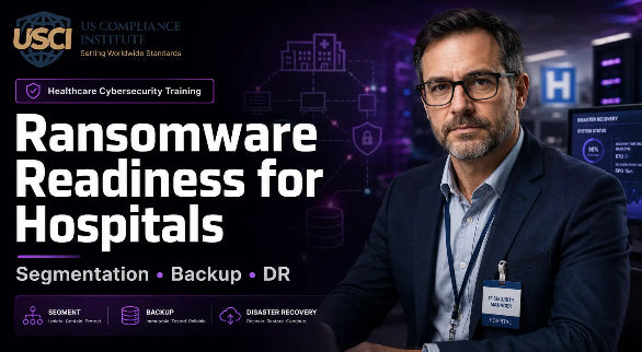 Ransomware Readiness for Hospitals: Segmentation, Backup & DR Certification