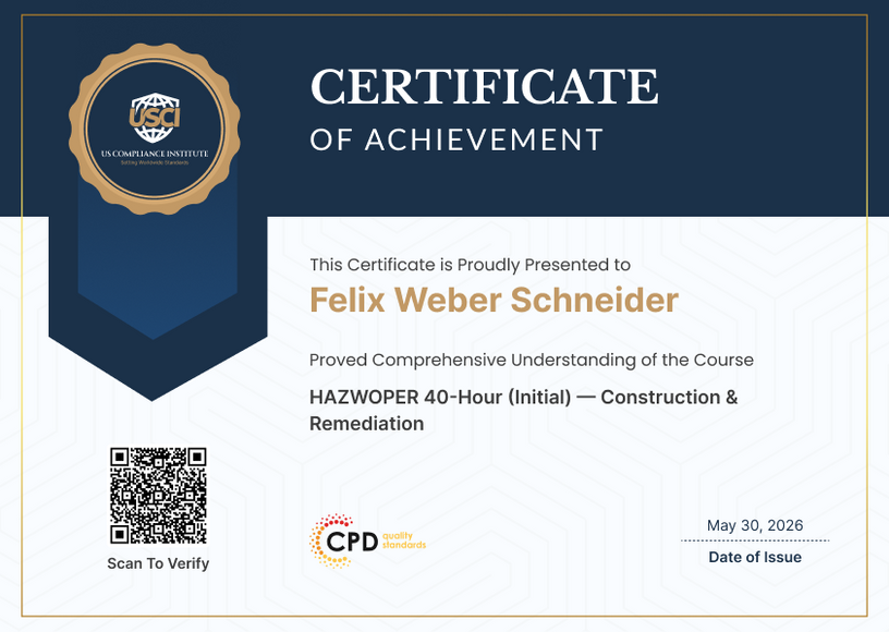 Certification